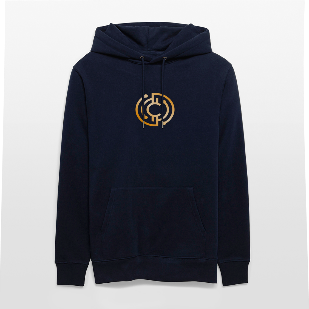 Männer Bio-Hoodie Logo - Iron Man Edition - Navy