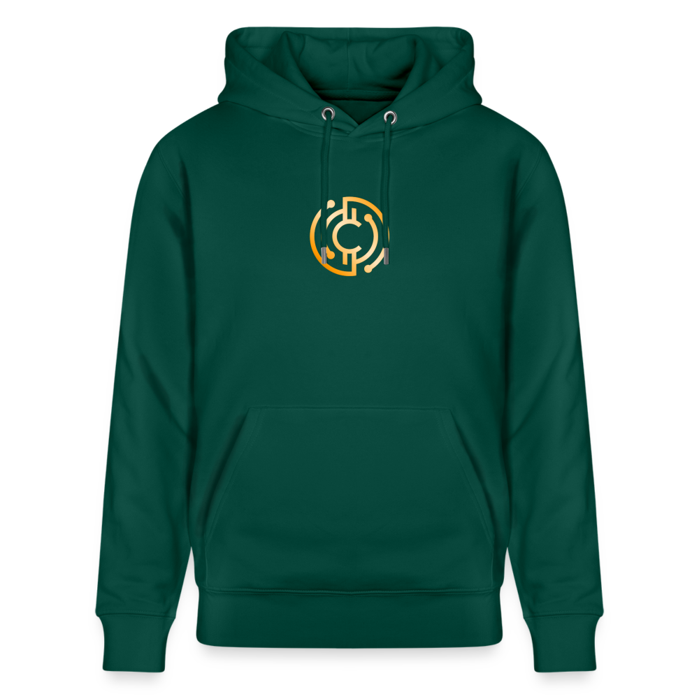 Männer Bio-Hoodie Logo - Iron Man Edition - Forest