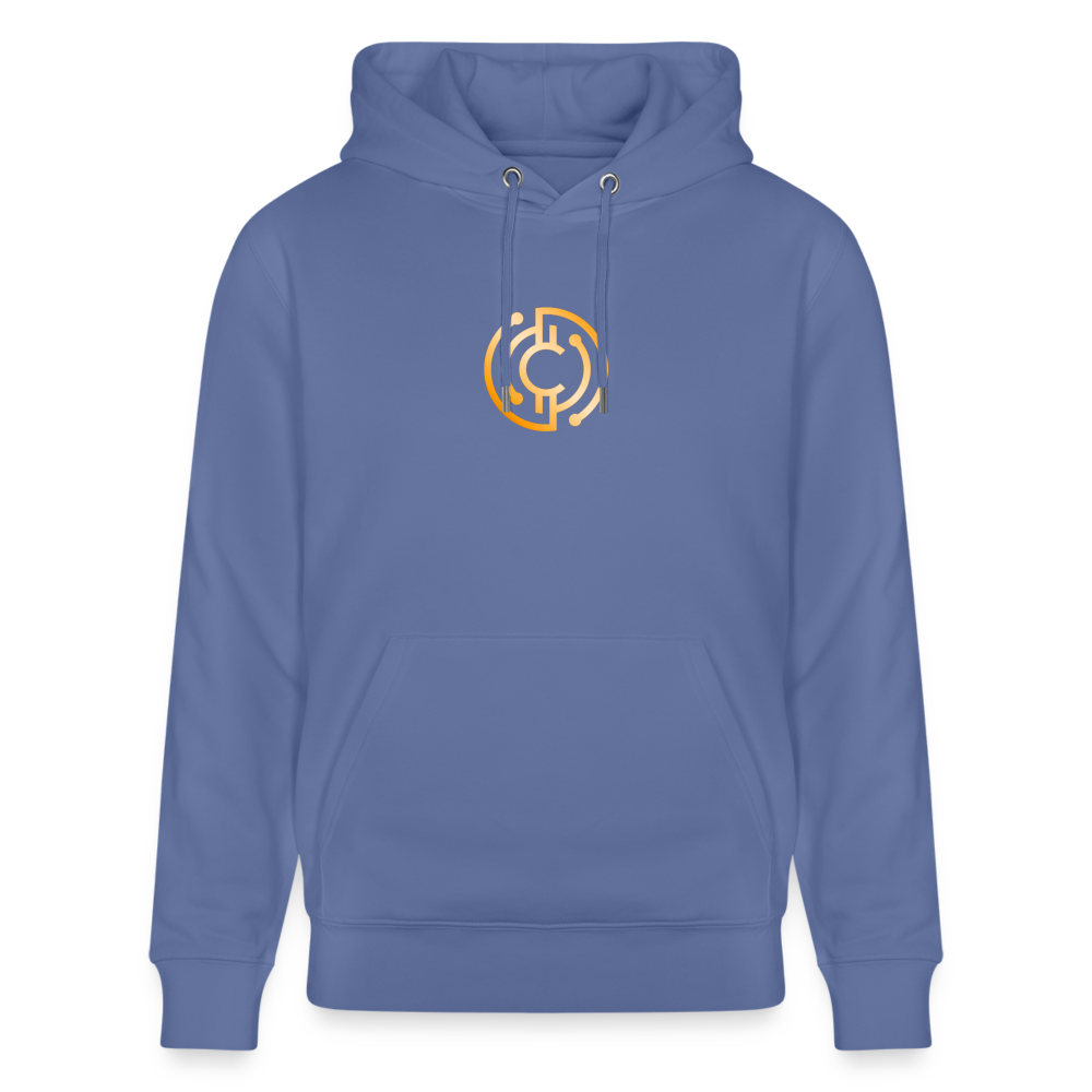 Männer Bio-Hoodie Logo - Iron Man Edition - Blau