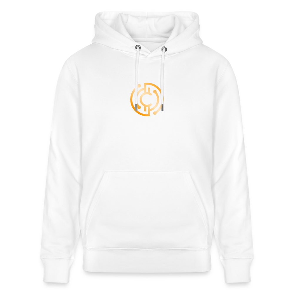 Männer Bio-Hoodie Logo - Iron Man Edition - Weiß