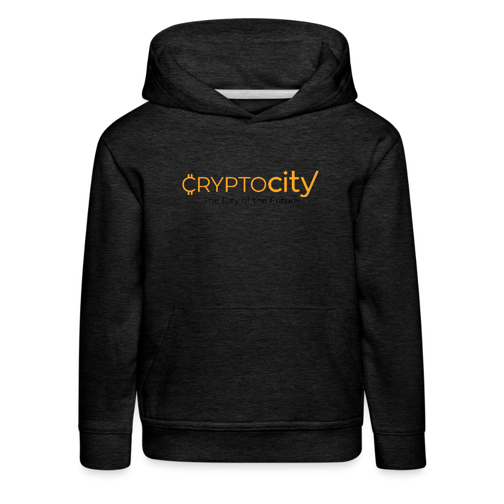 Kinder Premium Hoodie The City of the Future - Anthrazit