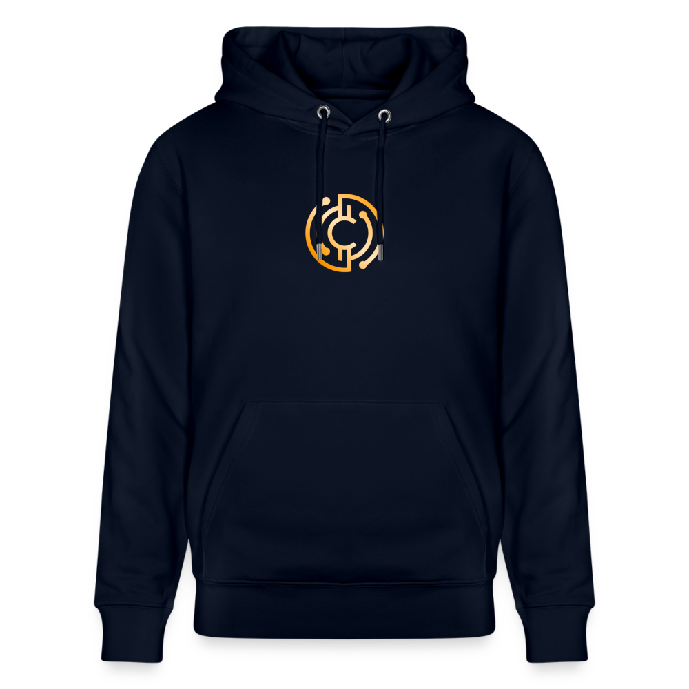 Männer Bio-Hoodie Logo - Iron Man Edition - Navy