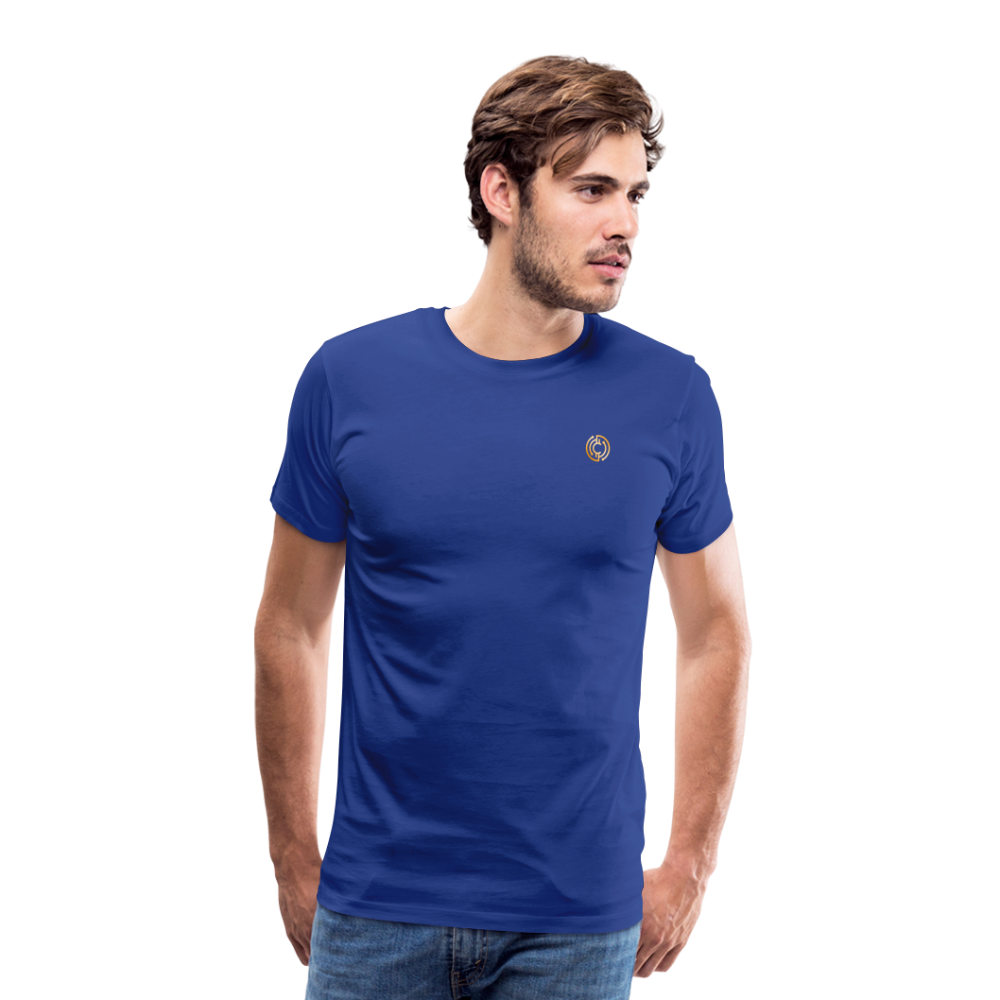 Männer Premium T-Shirt The City + Logo - Königsblau