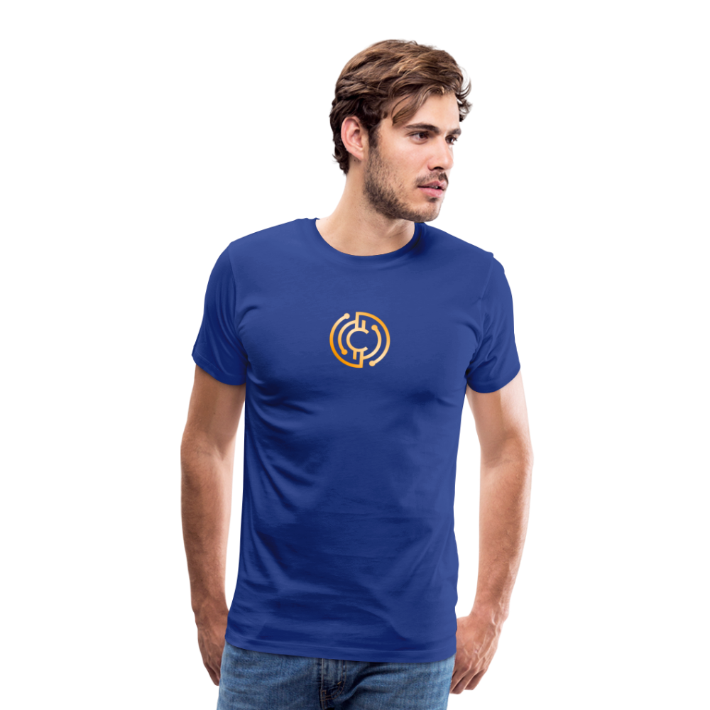 Männer Premium T-Shirt - The City + Logo - Iron Man Edition - Königsblau