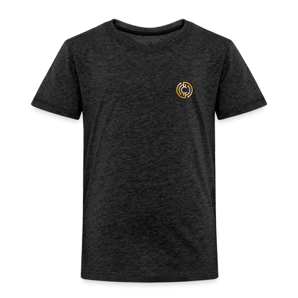 Kinder Premium T-Shirt Logo - Anthrazit