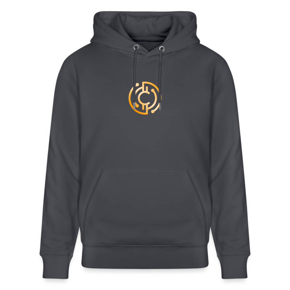 Männer Bio-Hoodie Logo - Iron Man Edition - Indigoblau
