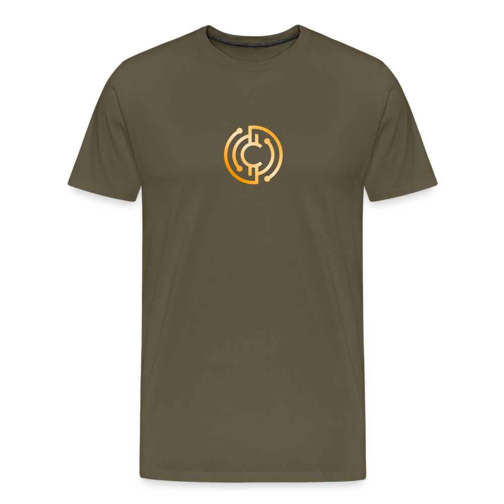 Männer Premium T-Shirt - The City + Logo - Iron Man Edition - Khaki