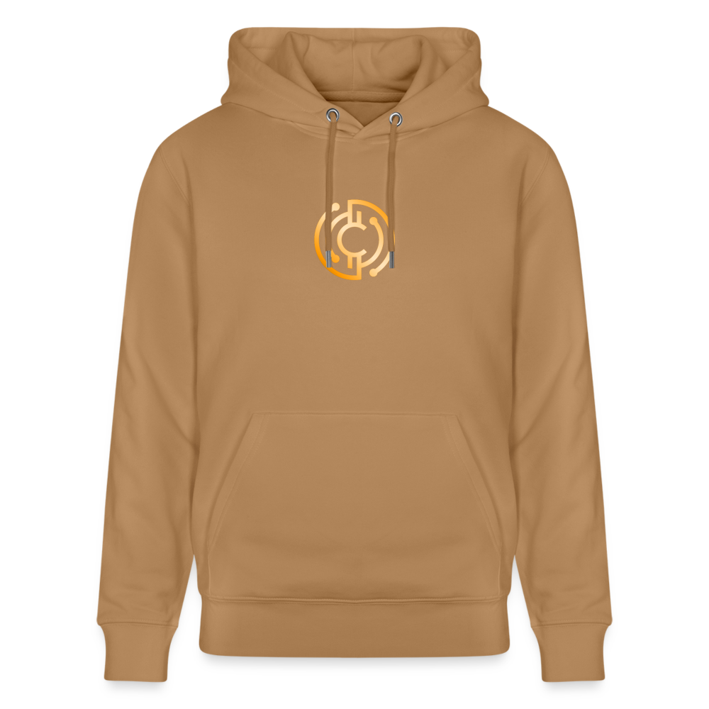 Männer Bio-Hoodie Logo - Iron Man Edition - Latte