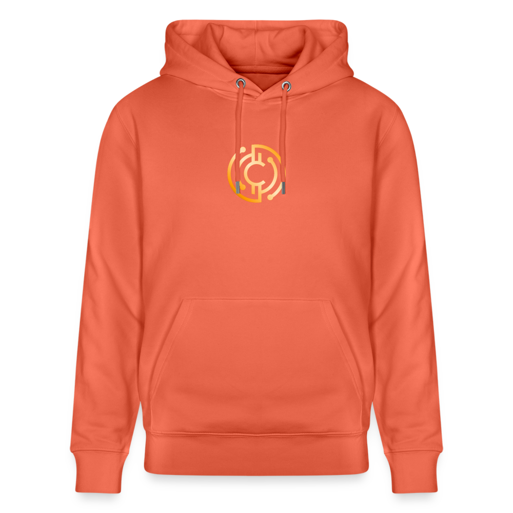 Männer Bio-Hoodie Logo - Iron Man Edition - Hellrot