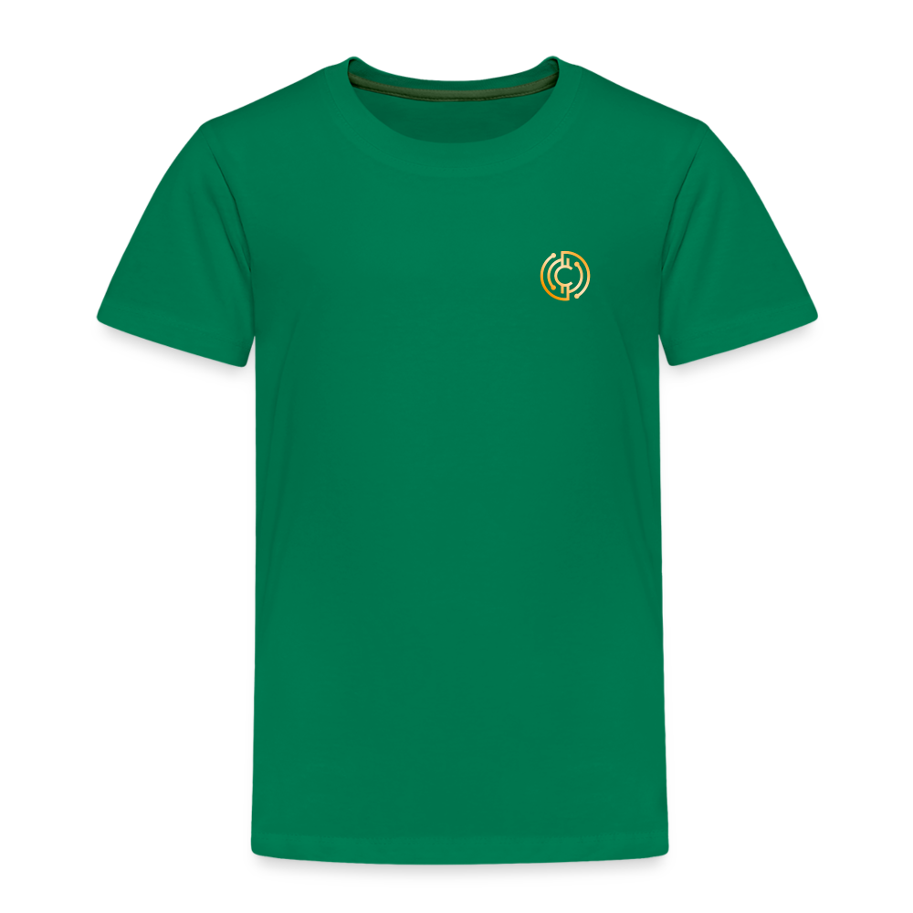 Kinder Premium T-Shirt Logo - Kelly Green