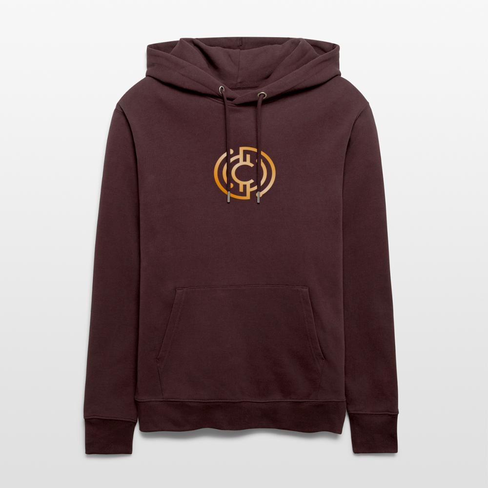 Männer Bio-Hoodie Logo - Iron Man Edition - Maroon