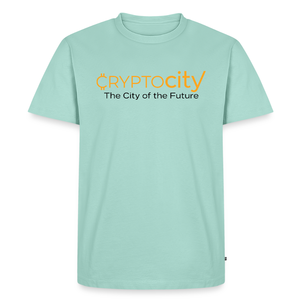 Männer Premium T-Shirt City of the Future - Mint 