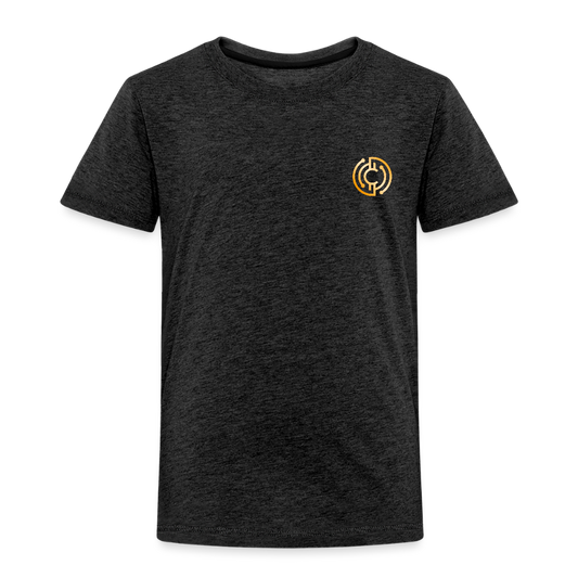 Kinder Premium T-Shirt Logo - Anthrazit