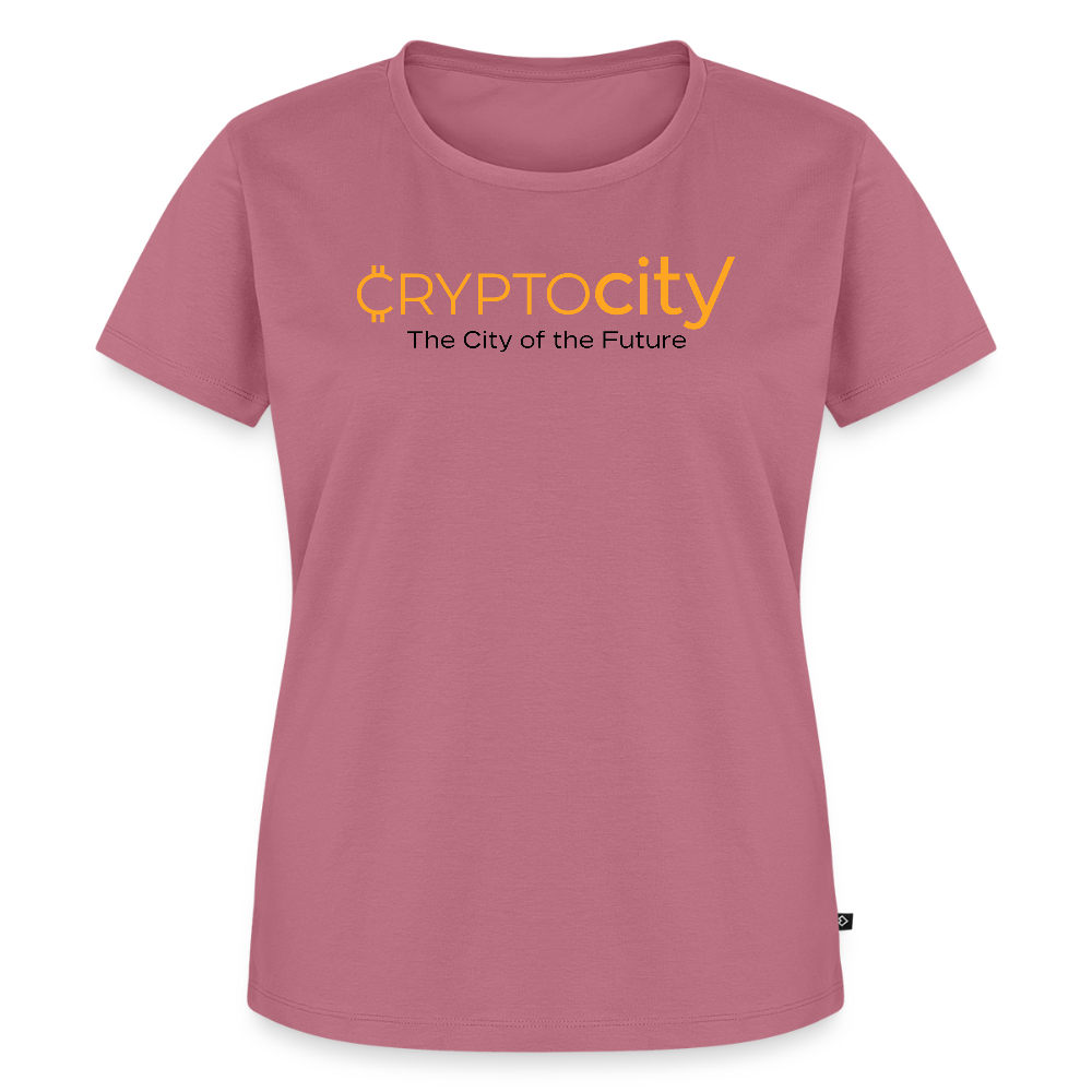 Frauen Premium T-Shirt The City of the Future - Mauve
