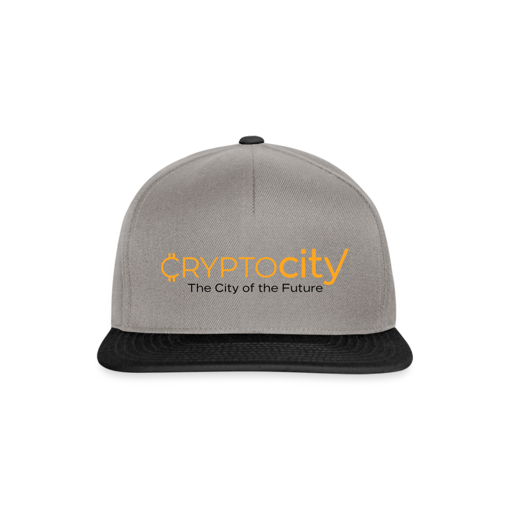 Snapback Cap The City of the Future - Graphit/Schwarz