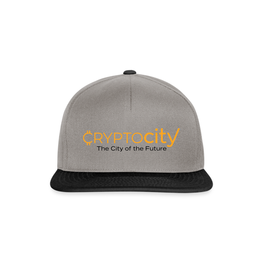 Snapback Cap The City of the Future - Graphit/Schwarz