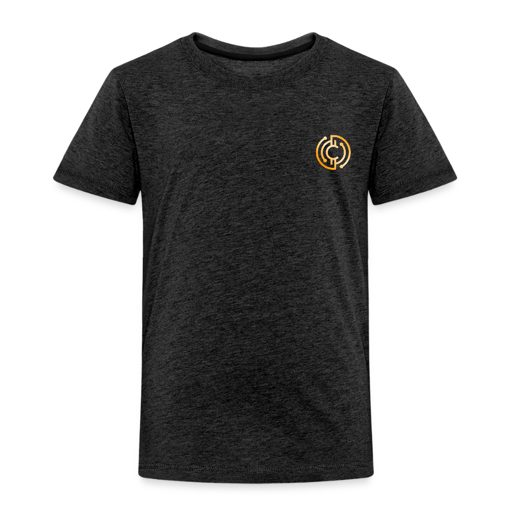 Kinder Premium T-Shirt The City + Logo - Anthrazit