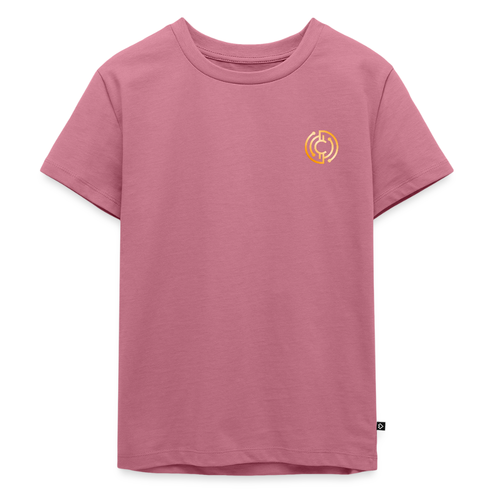 Kinder Premium T-Shirt The City + Logo - Mauve