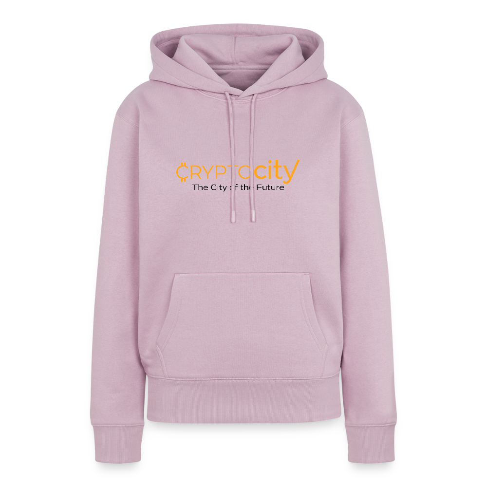Frauen Premium Hoodie The City of the Future - Altrosa