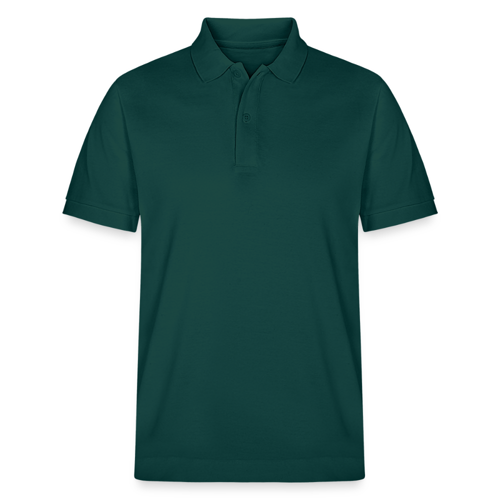 Herren Bio-Poloshirt The City of the Future - Glasiertes Grün