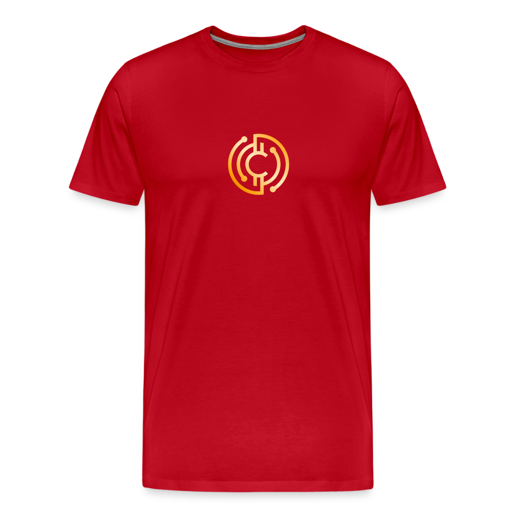 Männer Premium T-Shirt Logo - Iron Man Edition - Rot
