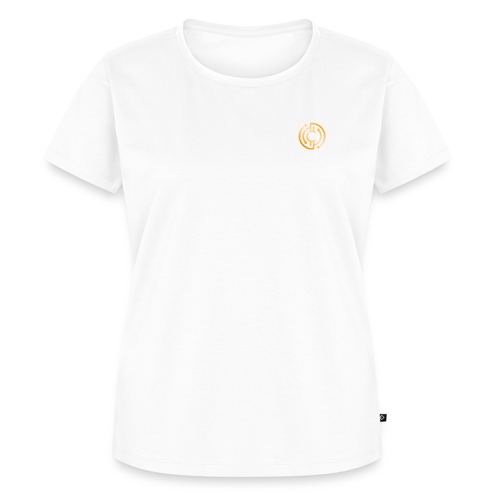 Frauen Premium T-Shirt The City + Logo - Weiß