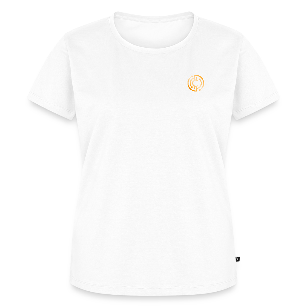 Frauen Premium T-Shirt Logo - Weiß