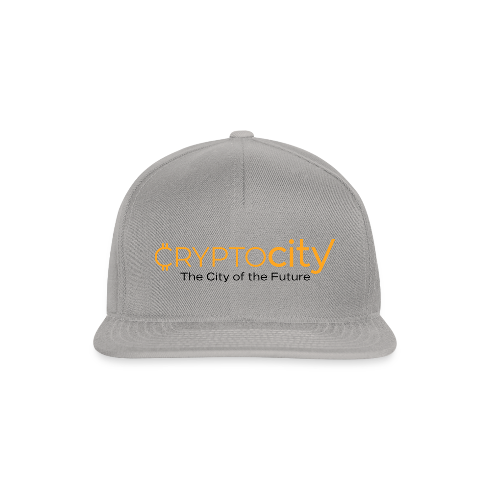 Snapback Cap The City of the Future - Graphit/Graphit