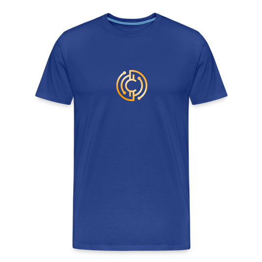 Männer Premium T-Shirt - The City + Logo - Iron Man Edition - Königsblau