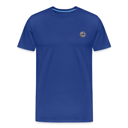 Männer Premium T-Shirt The City + Logo - Königsblau