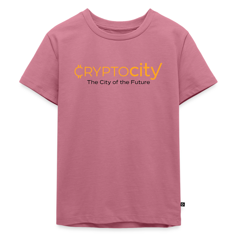 Kinder Premium T-Shirt The City of the Fututre - Mauve