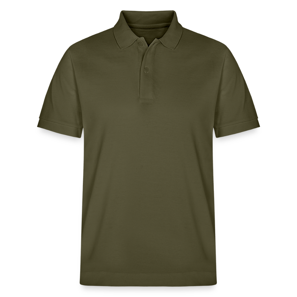 Herren Bio-Poloshirt The City of the Future - Khaki