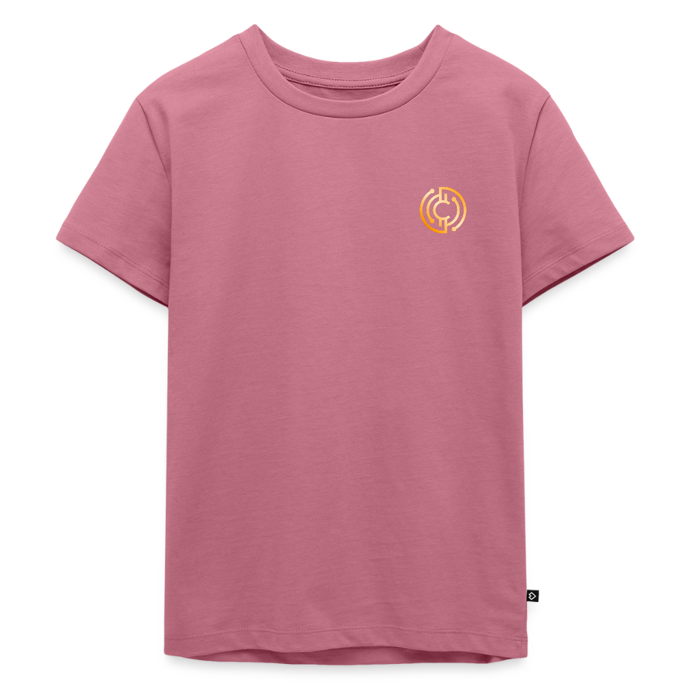 Kinder Premium T-Shirt Logo - Mauve