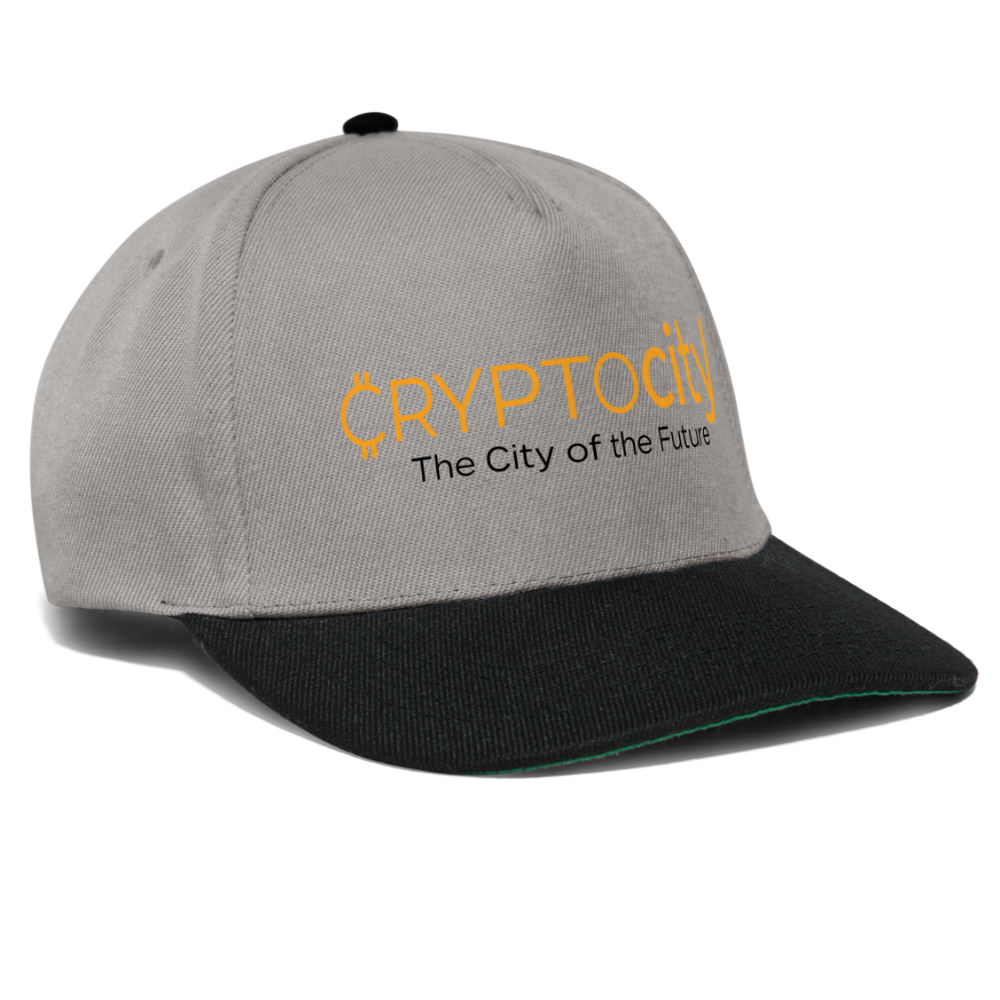 Snapback Cap The City of the Future - Graphit/Schwarz