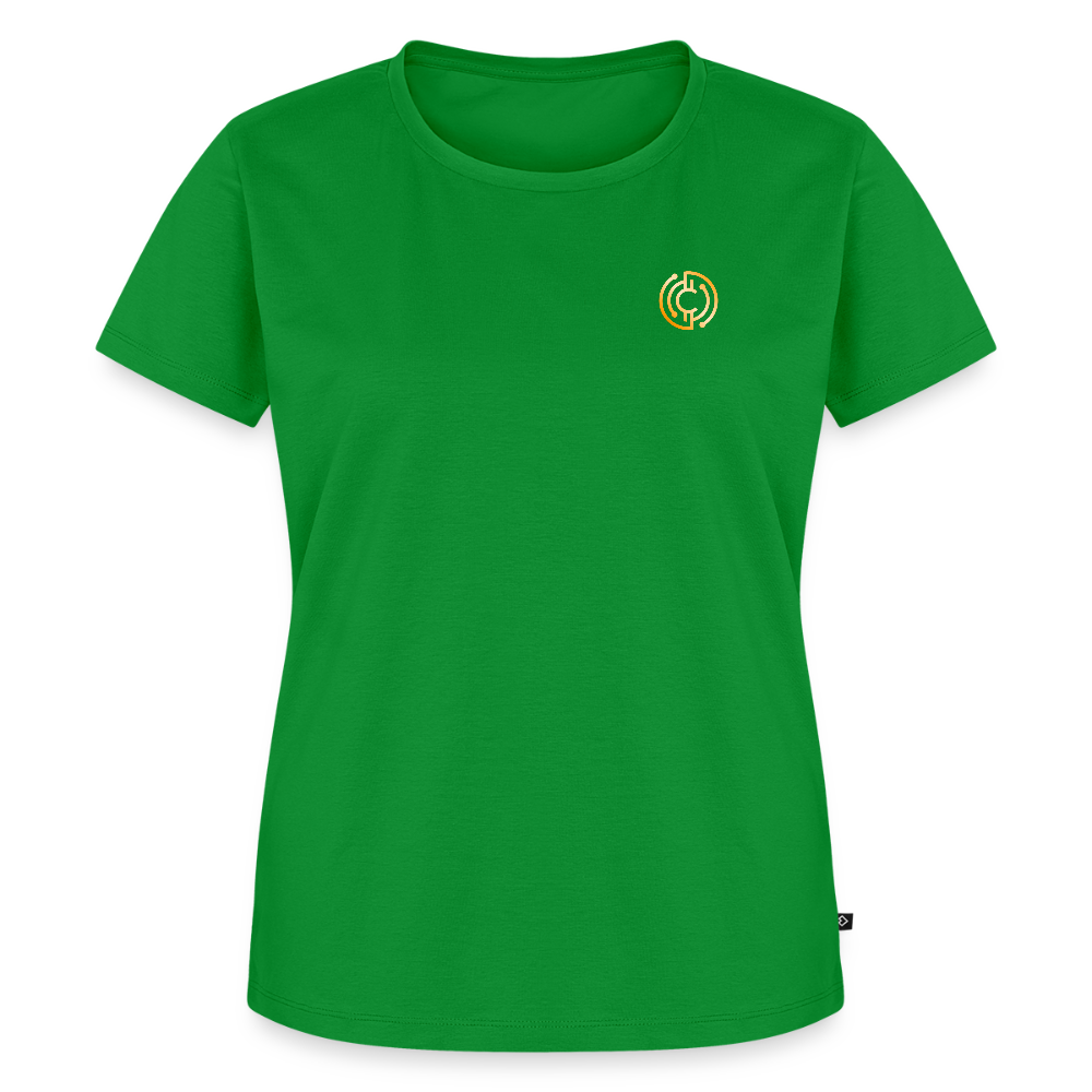 Frauen Premium T-Shirt The City + Logo - Grün
