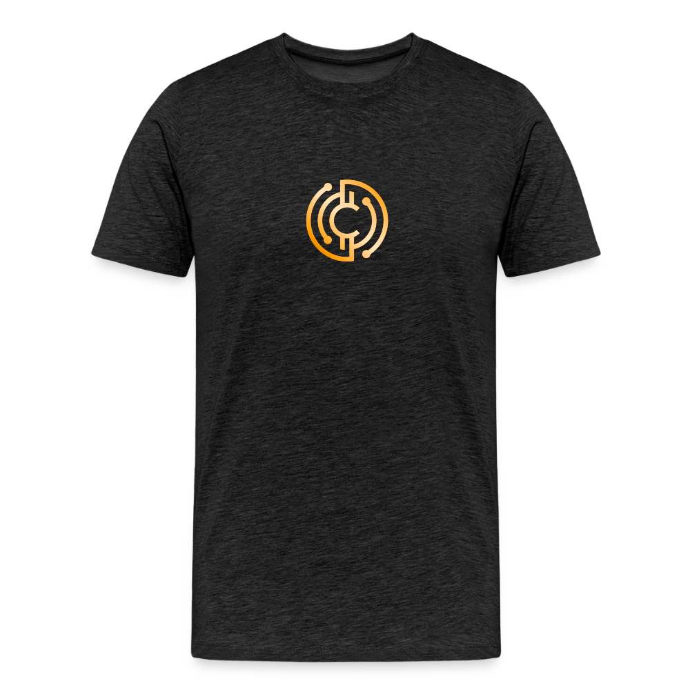Männer Premium T-Shirt Logo - Iron Man Edition - Anthrazit