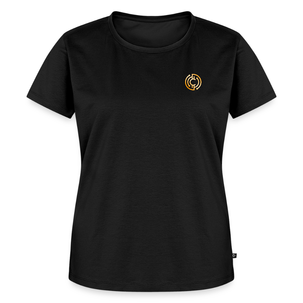 Frauen Premium T-Shirt Logo - Schwarz