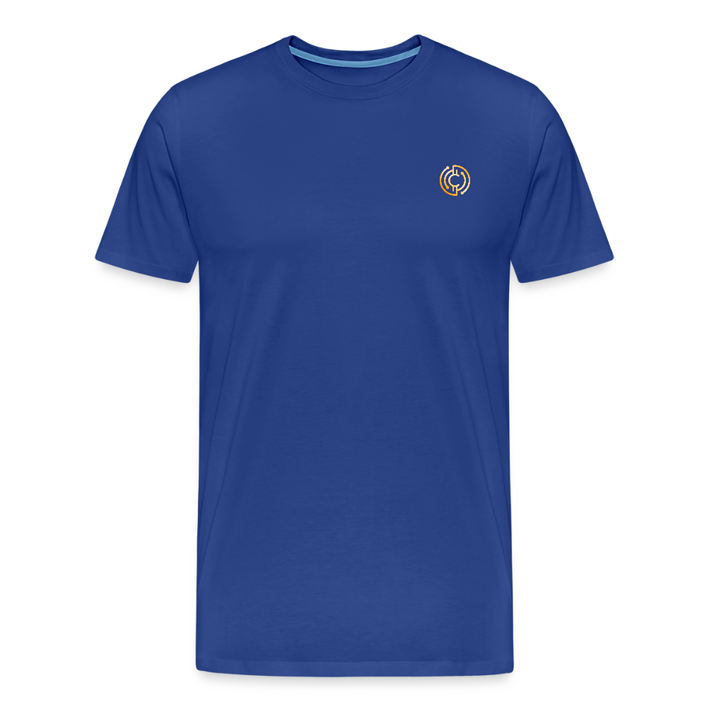 Männer Premium T-Shirt Logo - Königsblau