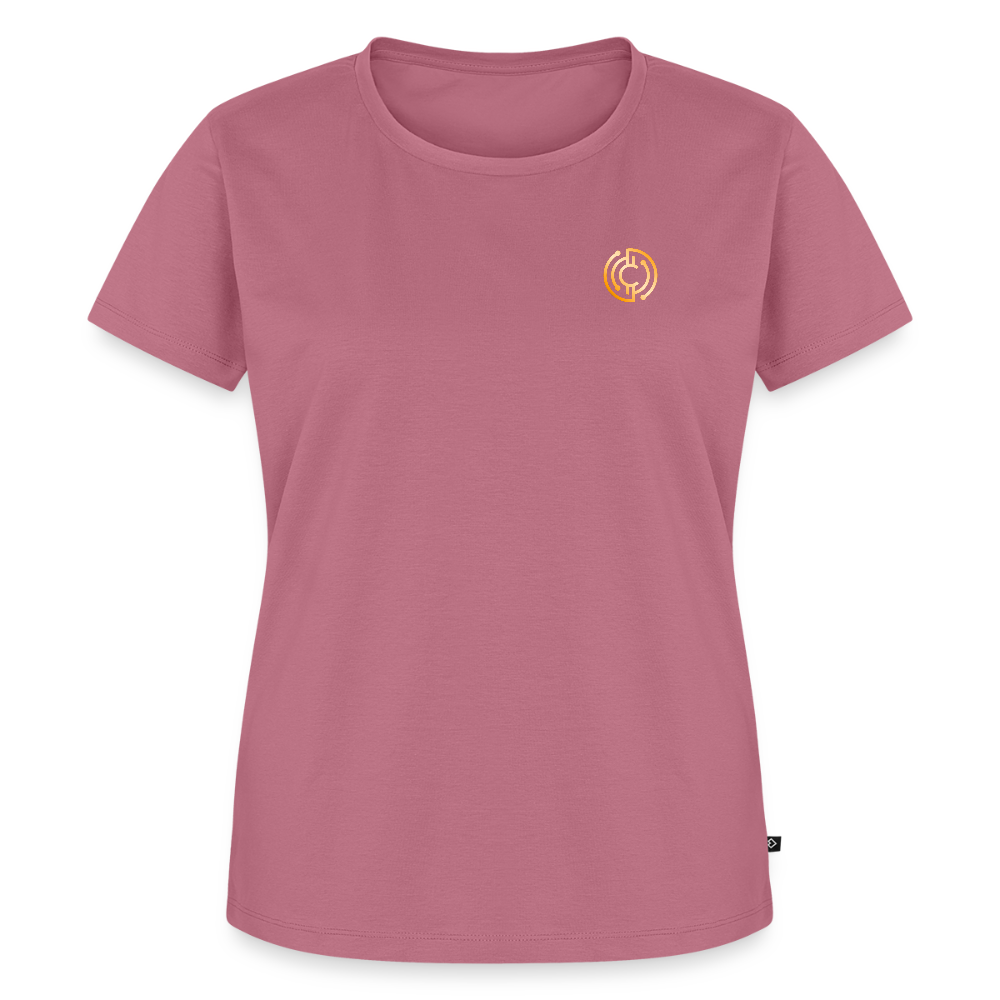 Frauen Premium T-Shirt The City + Logo - Mauve